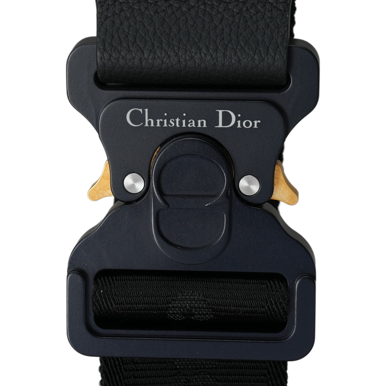 CHRISTIAN DIOR(USED)크리스찬디올 오블리크 새들백 미듐